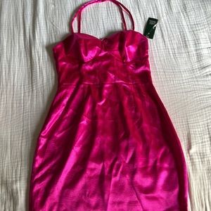 Wild Fable satin dress